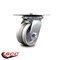 Service Caster 4 Inch Heavy Duty V Groove Semi Steel Swivel Caster with Roller Bearing SCC SCC-35S420-VGR - alternate 4